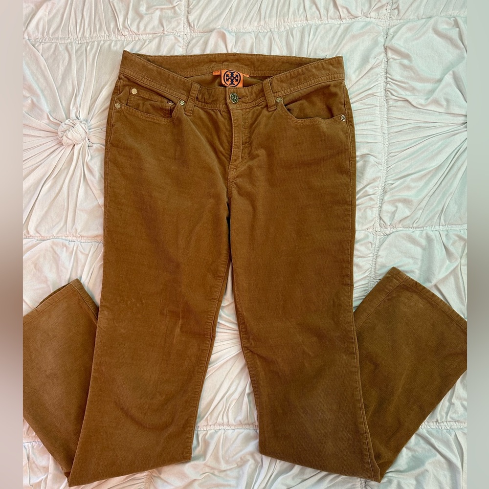Tory Burch corduroy classic boot pants